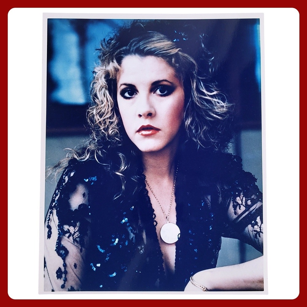 Stevie Nicks Fleetwood Mac Portrait Headshot 8x10 Rock Photo